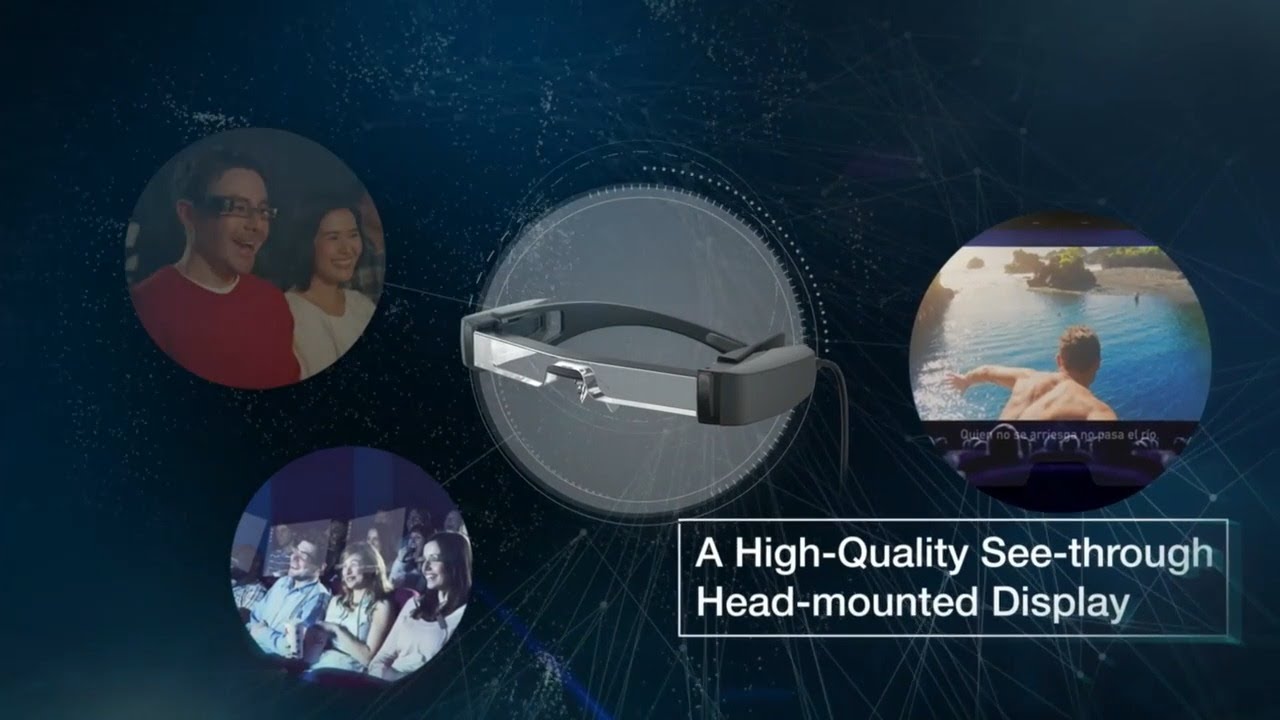 Moverio BT-40 Smart Glasses with USB Type-C Connectivity