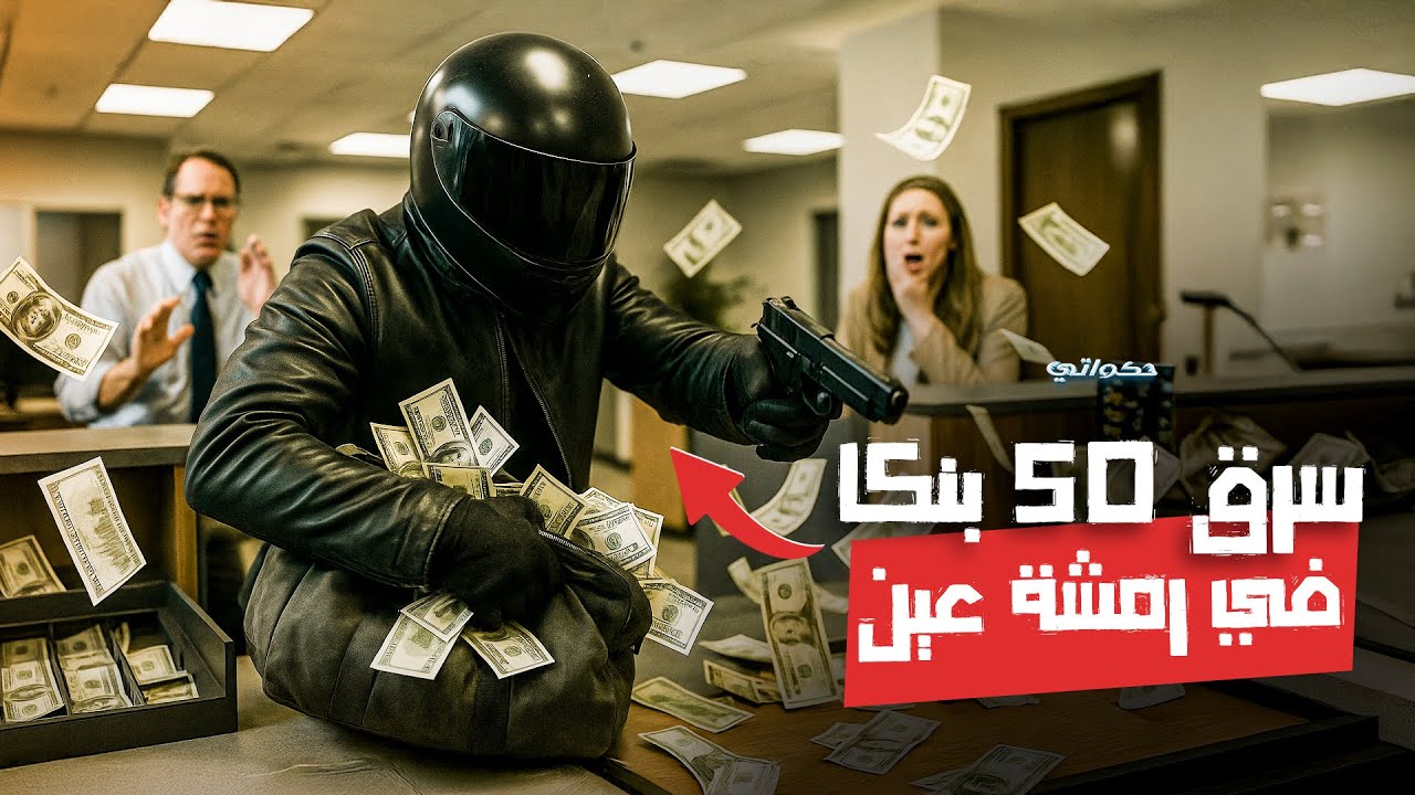 الرجل الذي سرق 50 بنكًا ولم تتمكن الشرطة من الإمساك به!
