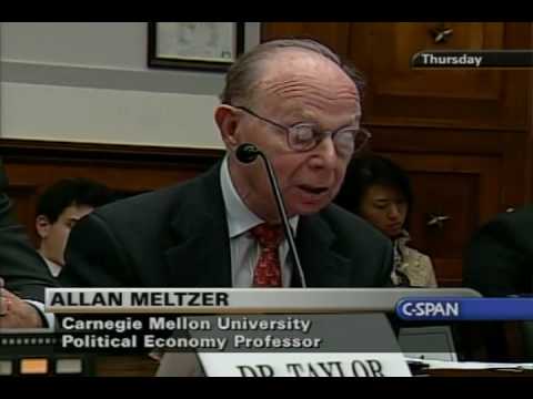 Allen Meltzer - Testimony on FED Power Expansion -...
