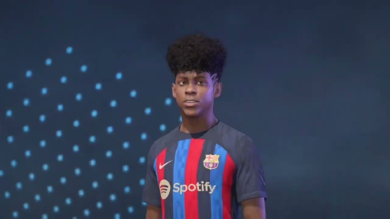 Lamine Yamal face make... FIFA23 + New stats !!!
