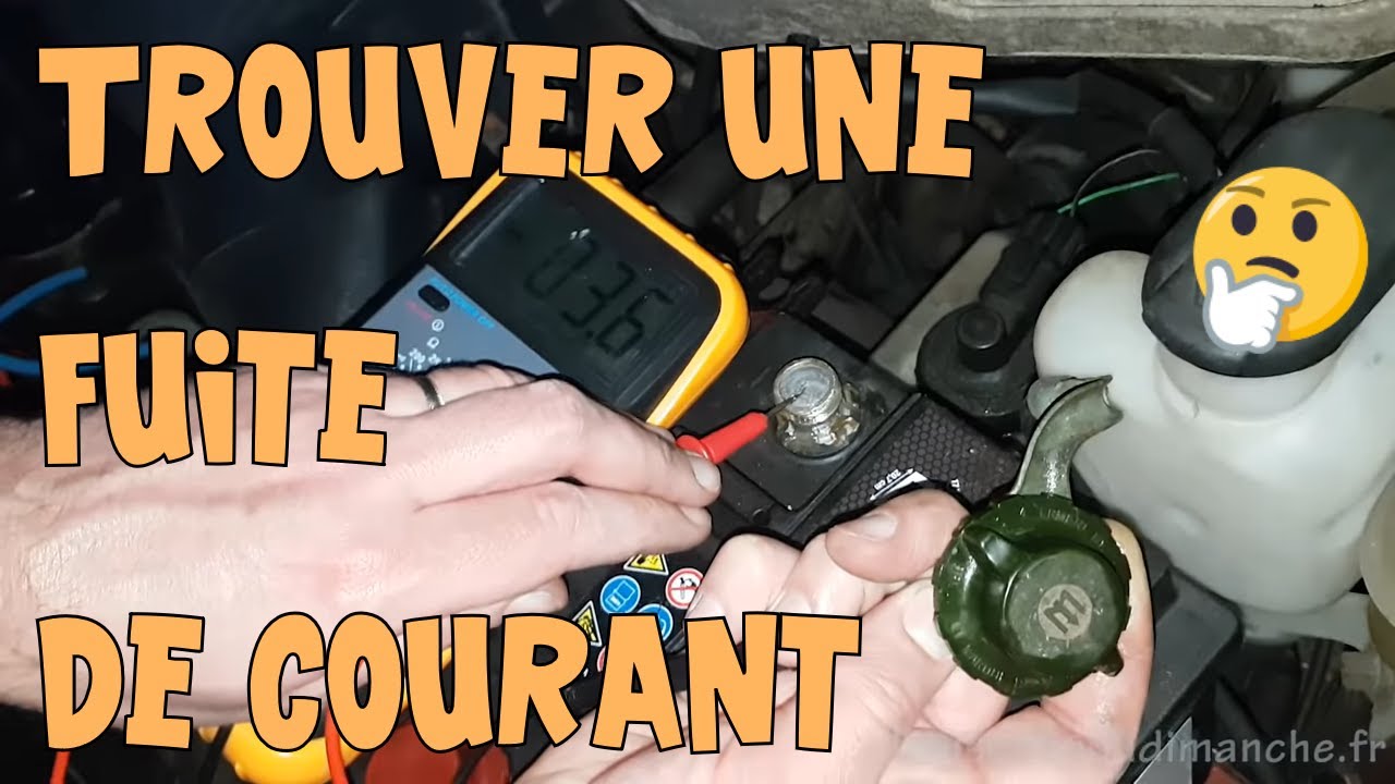 Tutoriel Auto #09 Batterie vide, trouver une fuite de courant