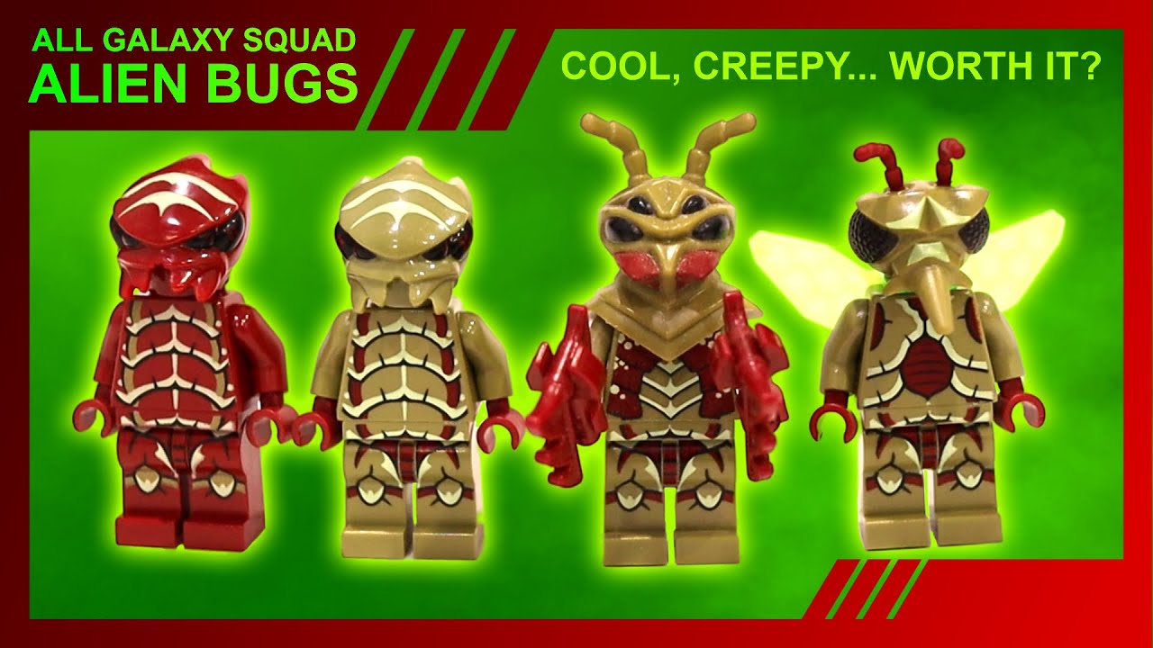 LEGO Galaxy Squad | Every Alien Ever Made!