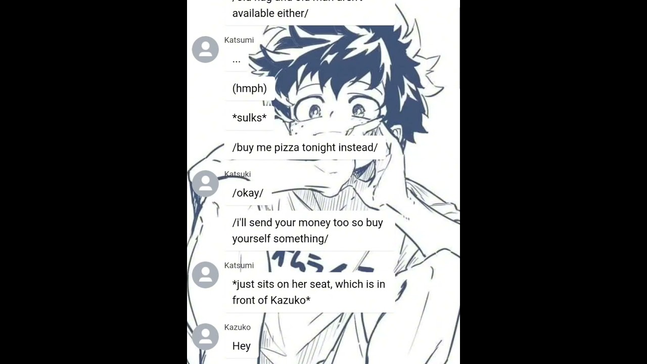 Divorced parents ||BakuDeku/Izuku Aizawa/Dadzawa/BakuDeku Child|| BNHA/MHA Texting Stories