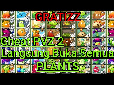 Cara Cheat Pvz 2 Tanpa Root-|Unlock All Plants|Unlock All World|-|Unlimited Coin & Gems| - Youtube