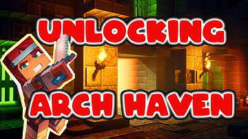 how to unlock arch haven minecraft dungeons