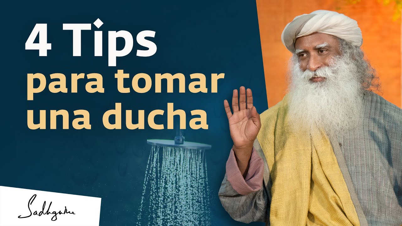 ¿Te estás bañando de la forma correcta? | Sadhguru
