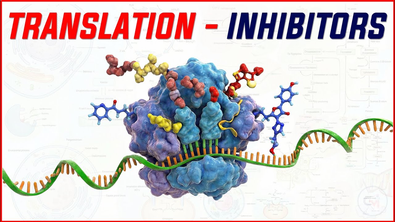 10. Translation Inhibitors 🧬⚡ | Antibiotics & Toxins Affecting Protein Synthesis | USMLE Step 1