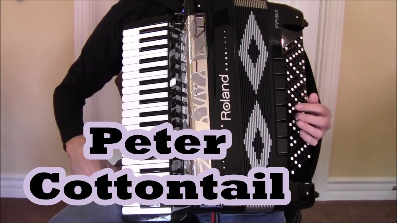 Accordion LESSON 47 (Peter Cottontail, Fun Bass Lines) YouTube