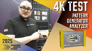 4K HDMI Signal Testing Made Easy! BZBGEAR BG-AVTPG-4K at ISE 2025