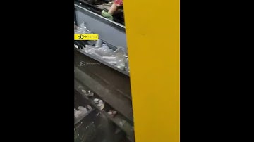 sorting 3A transparent bottles #mrf #recycling #msw #weee #trs #shorts #wrs #plastic