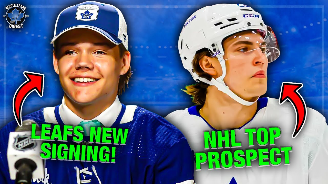 Leafs SIGN Top Prospect - Knies Receiving HIGH Praise | Toronto Maple ...