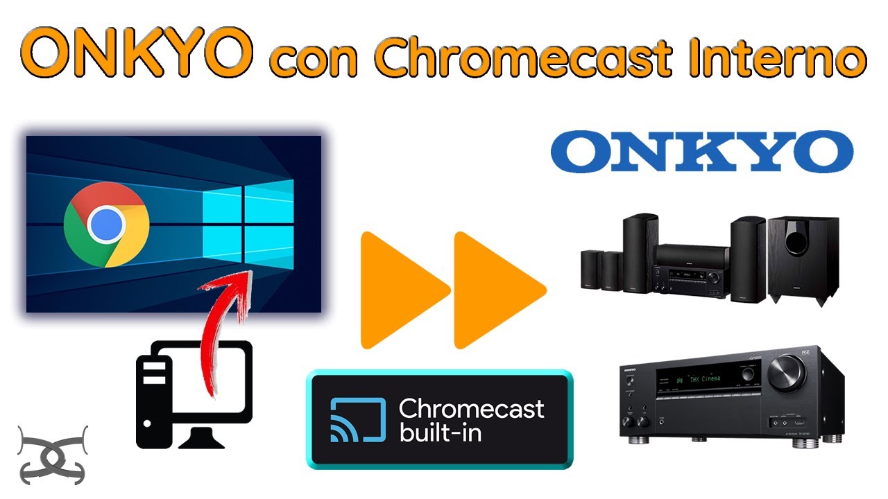 Chromecast Interno de ONKYO ¿Cómo con YouTube