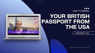 Renew British passport in the USA