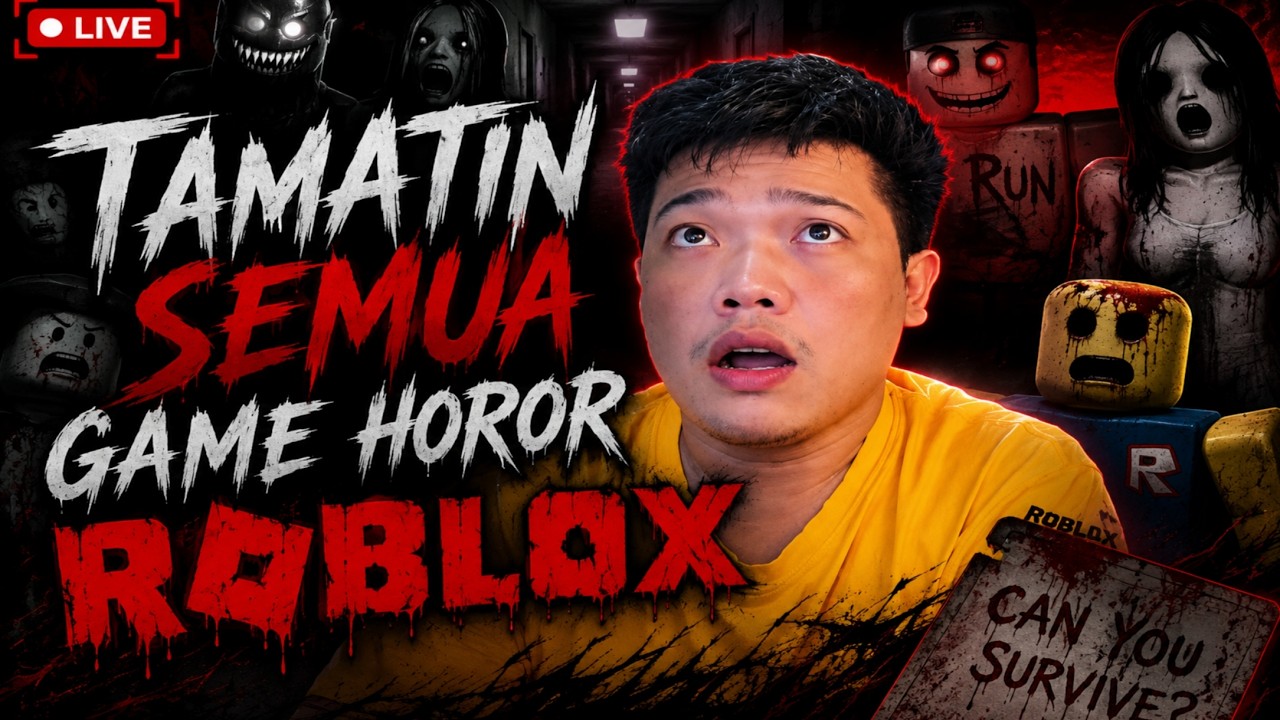 Live streaming gameplay mabar tamatin semua game horor dan tower roblox #roblox #shorts #horror