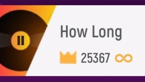 Charlie Puth - How Long (Full Version) | Tiles Hop | Endless Mode 11 | Record: 25367