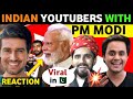 Pm modi meets rj raunac technical guruji  top influencers of india pak media crying real tv