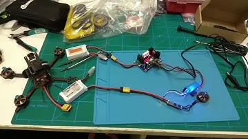 Testing brushless motor using servo tester and spare ESC