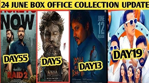 Housefull 5 day 19 Collection | Kuberaa Day 5 | Raid 2 day 55 | bou buttu bhuta Lifetime Collection