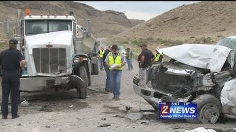 8/7 - 5pm - Pickup Driver Hospitalized After Head-On Crash