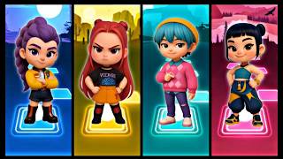 KPop Demon Hunters | Tiles Hop EDM Rush screenshot 5