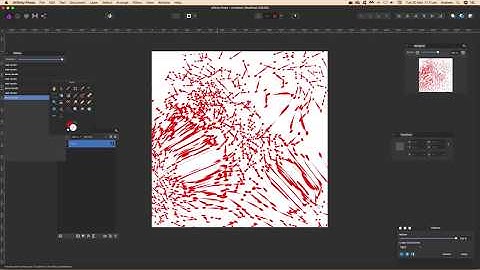 How to create random line texture backgrounds in Affinity Photo tutorial