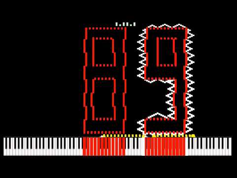 Piano Countdown 99–0… But Every 9 Is Spiky! 🌵