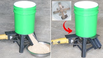 Angle Grinder HACK - How To Make A Simple Feed Grinder | Homemade Feed Grinder | Diy Feed Grinder