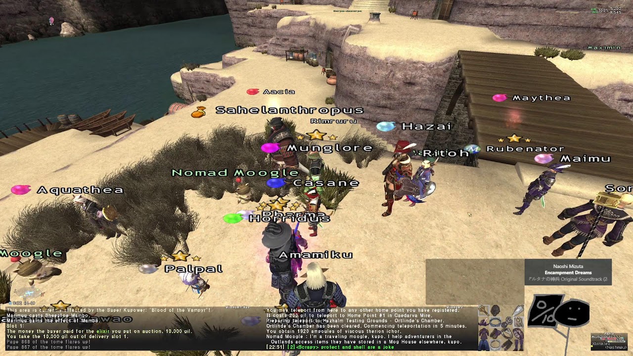 Final Fantasy XI: [Retail - Odin] Walk of Echoes then Fun with Binkie