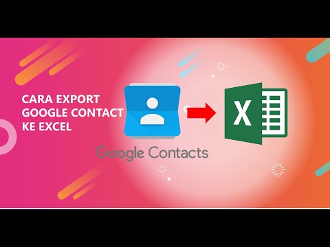 Video: Bagaimanakah anda mengeksport kenalan dari Excel ke WhatsApp?