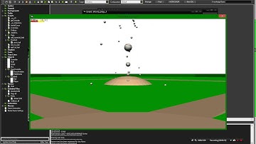 Baseball Physics Demonstration - Game Maker Studio