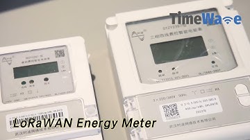 Electric LoRaWAN Energy Meter Single / Three Phase Wall Hanging