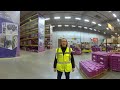 Industrial 360° video virtual tour
