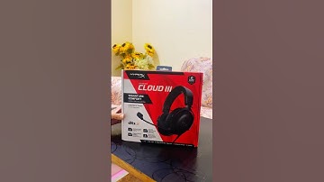 HyperX Cloud III ASMR Unboxing #shorts #unboxing #cloud3