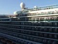 Royal Princess Battle of the Horns with P&O Azura