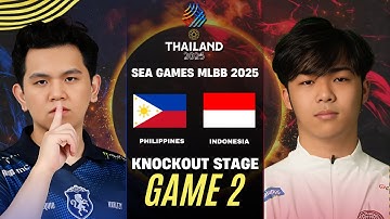 PHILIPPINES vs INDONESIA GAME 2 SEA GAMES 33 THAILAND Men