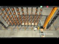 Automated warehouse  factory io scene
