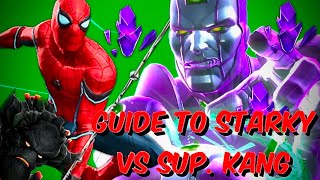 How To Easily Complete Tale Of Two Kangs Part 2: Lagacy's Stark Spidey Challenege Vs Superior Kang