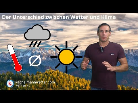 Video: Unterschied Zwischen Wetter Und Ob