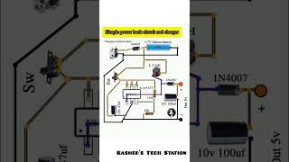 Simple Power Bank Circuit | DIY Tutorial #shorts #rashedstechstation