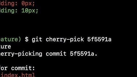 Git Cherry Pick - Part 6 // Beginners Guide How To Use Version Control using Git for Web Development