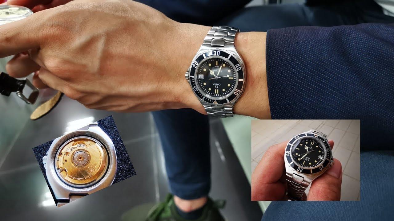 omega seamaster pre bond automatic