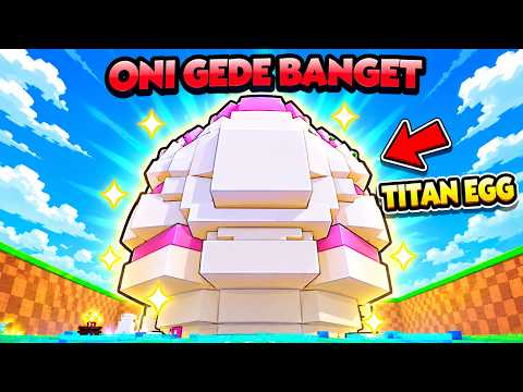 OMG! DAPET TELUR ONI TIGER GEDE BANGET 500.000 KG DI STEAL AN EGG ROBLOX