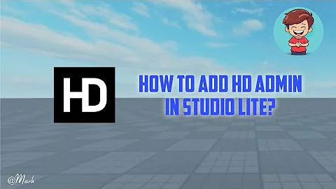 How To Add HD Admin Commands In Your Game Using Studio Lite|Mark_youtbe34