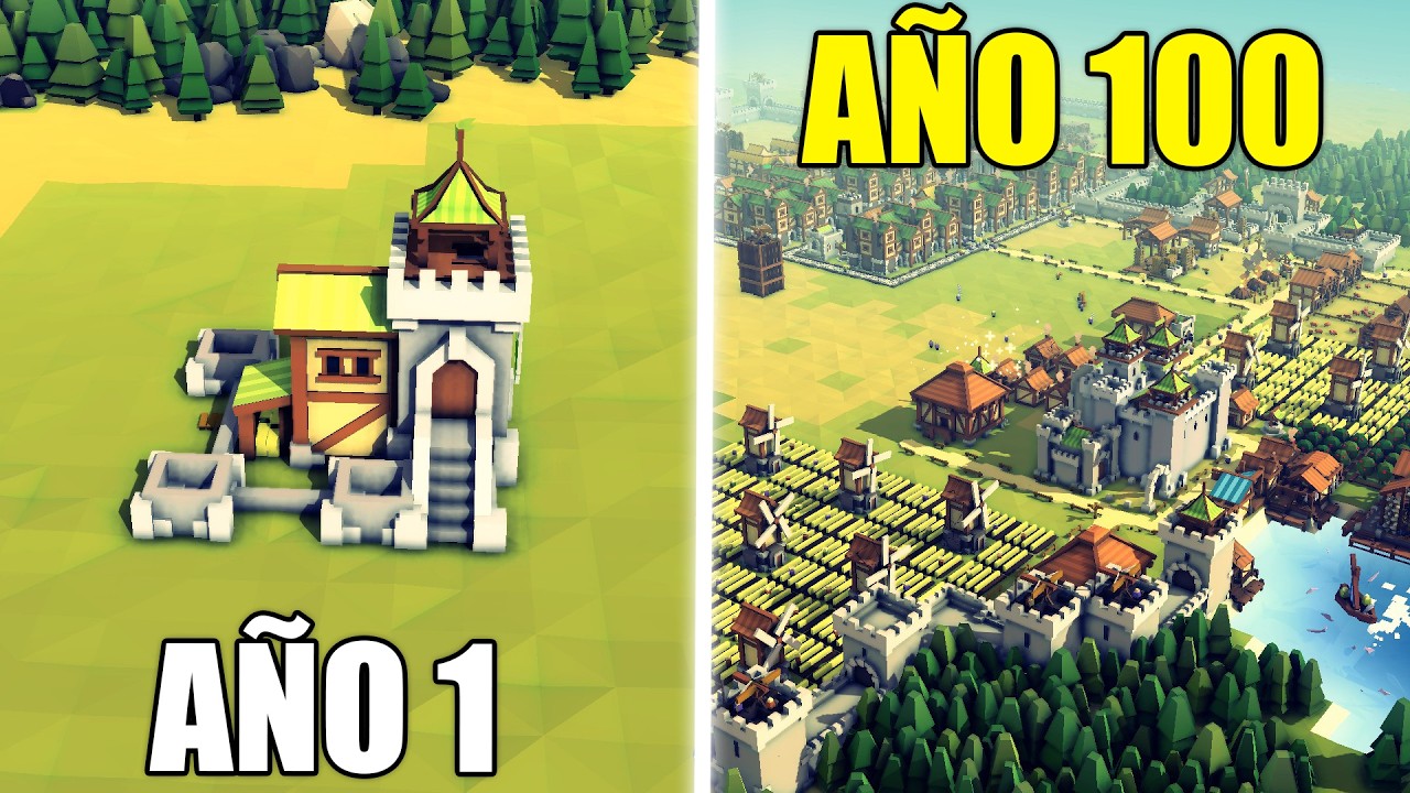 Pasé 100 Años para Crear el Mejor Castillo en Kingdoms and Castles