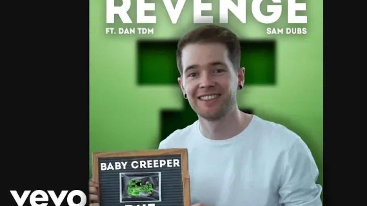 DanTDM sings Revenge (Creeper Aww Man) for 1 hour YouTube