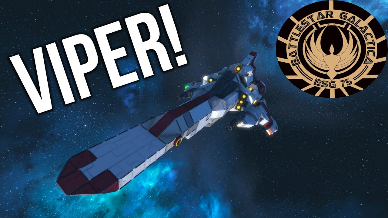 Space Engineers Battlestar Galactica Viper Mkii Youtube - venator mk ii roblox