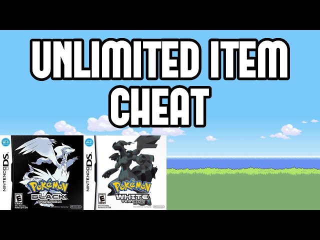 Unlimited Item Cheat in Pokemon Heartgold/Soulsilver (Action Replay Code) 