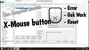 Troubleshooting + Uninstall X-Mouse button