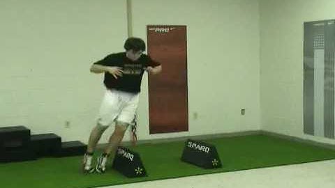 double obstacle lateral jump