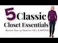 5 Classic Closet Essentials for the Over 50 Woman